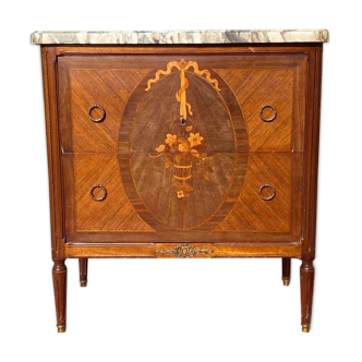 Dresser marquetry and bronze Louis XVI style