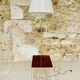 Vintage articulated floor lamp with shelf and magazine holder 1960s