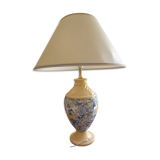 Yellow and blue lamp