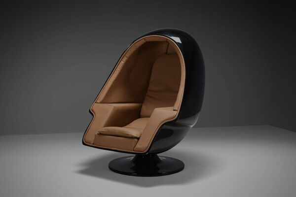 Fauteuil stéréo original Lee West « Alpha », États-Unis, 1968