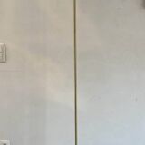 Lampe sur pied dorée