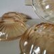 Art Deco pearly glass dessert service