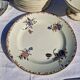 Clairefontaine earthenware plate and fruit bowl set, Saxe model