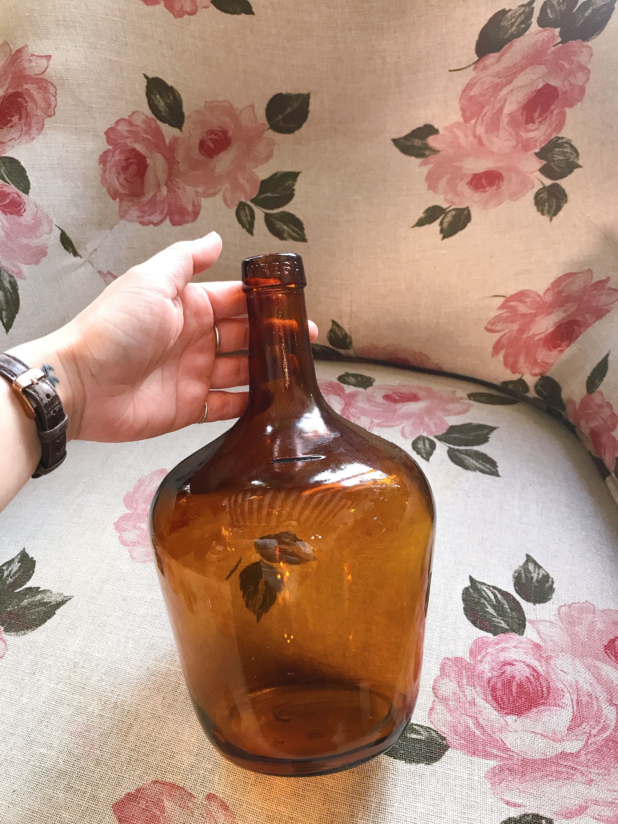 Demijohn amber 2L