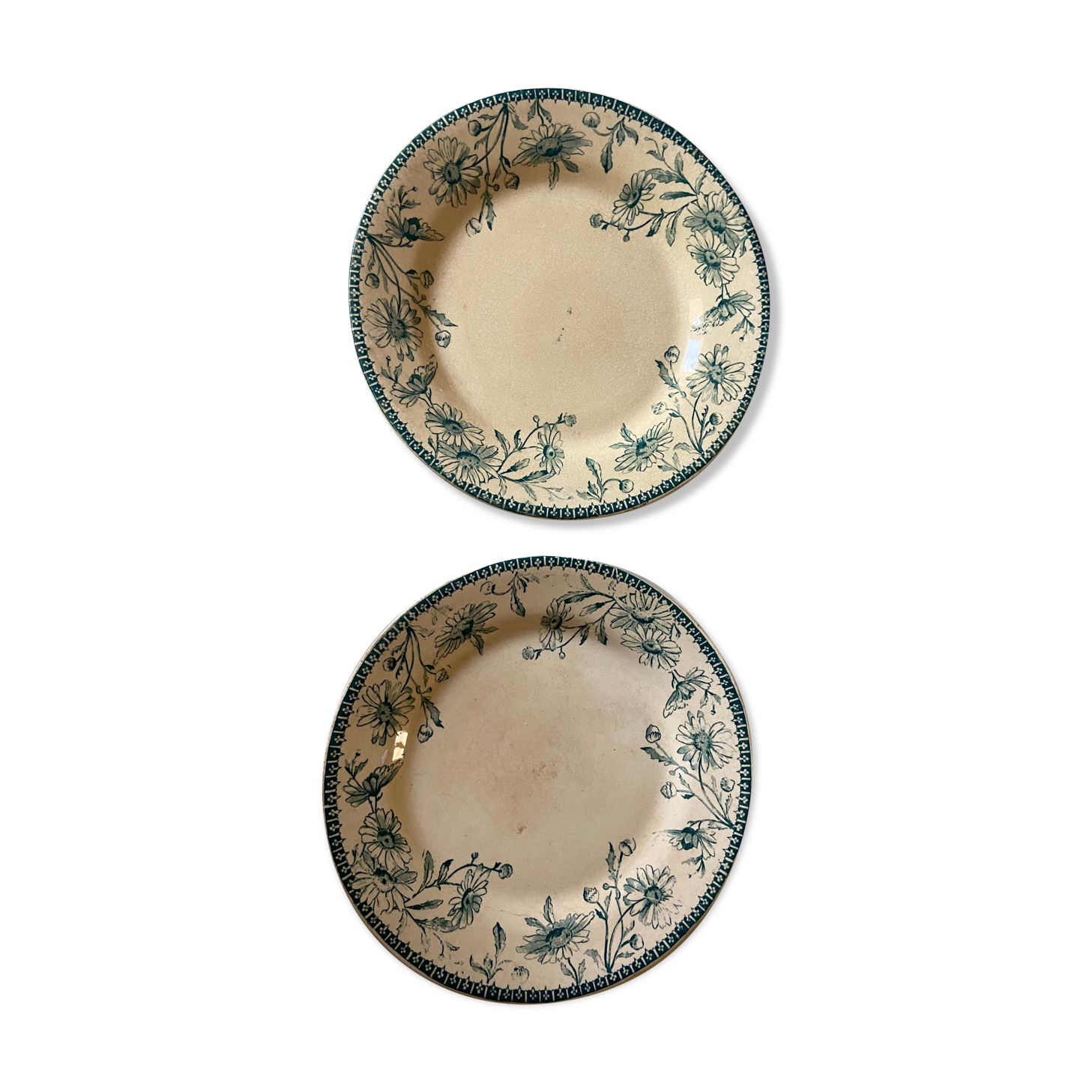 Pair of Iron Earth plates