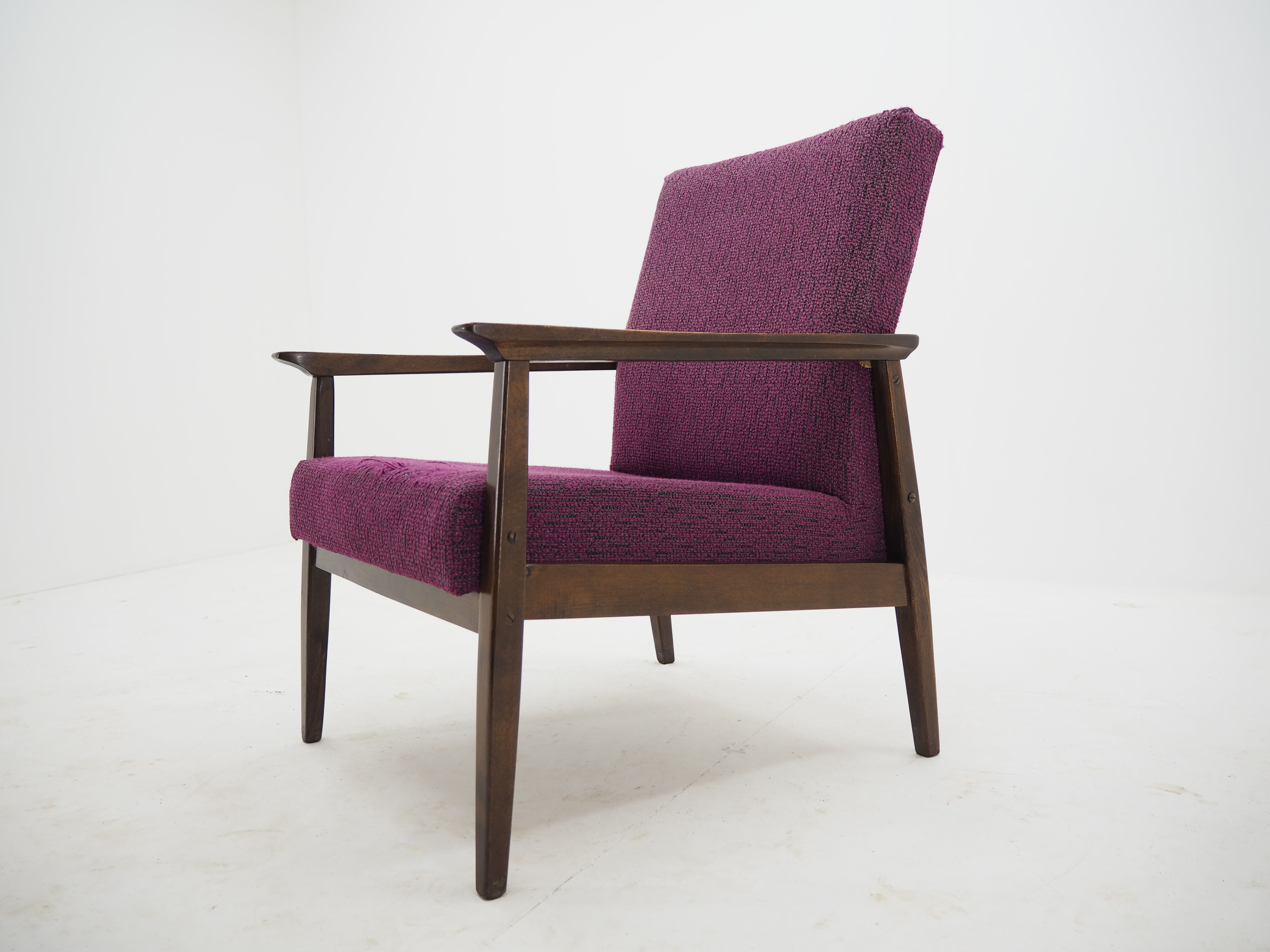 Midcentury Armchair by Ton, Czechoslovakia, 1960s