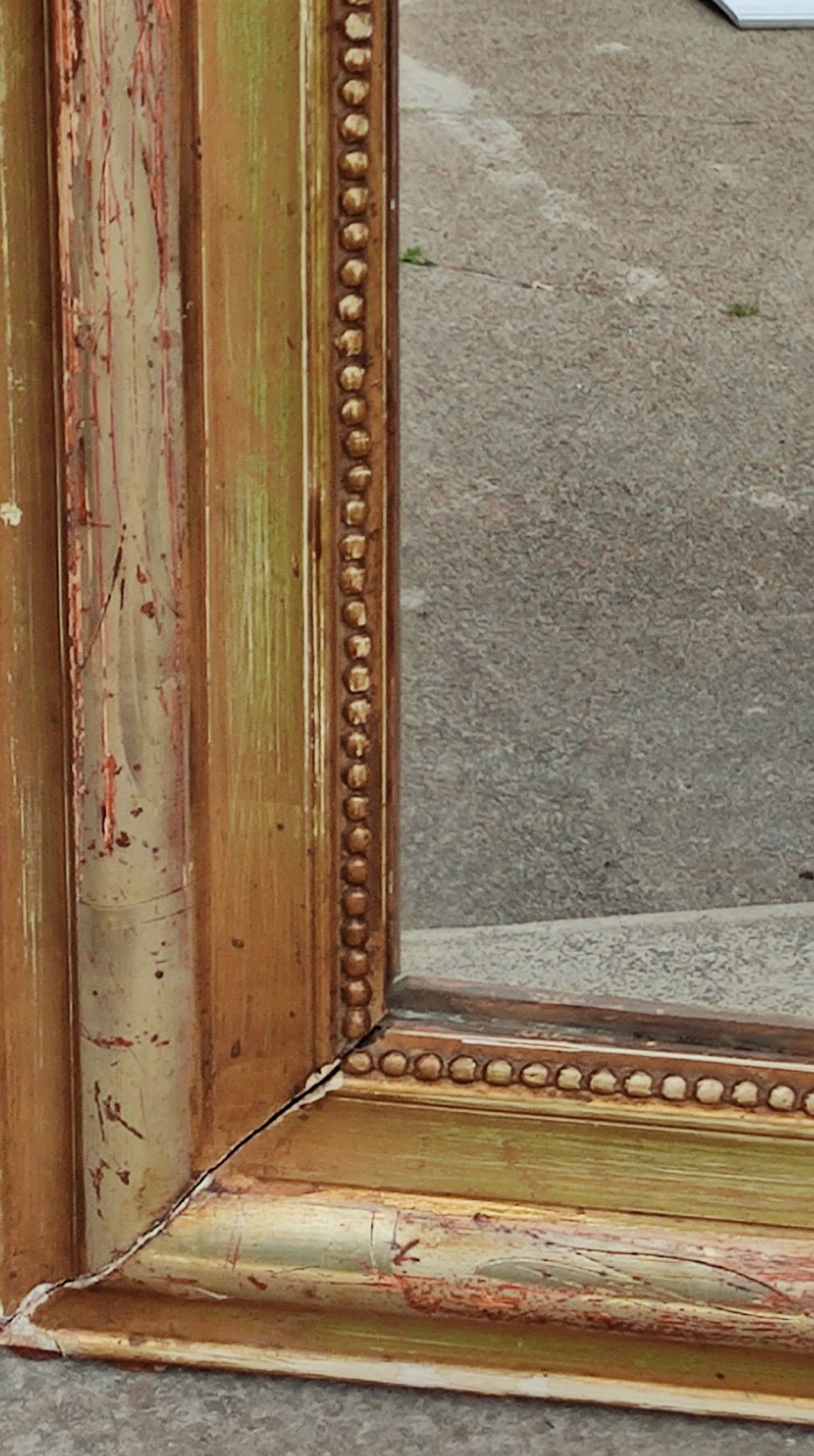 Former Louis Philippe mirror