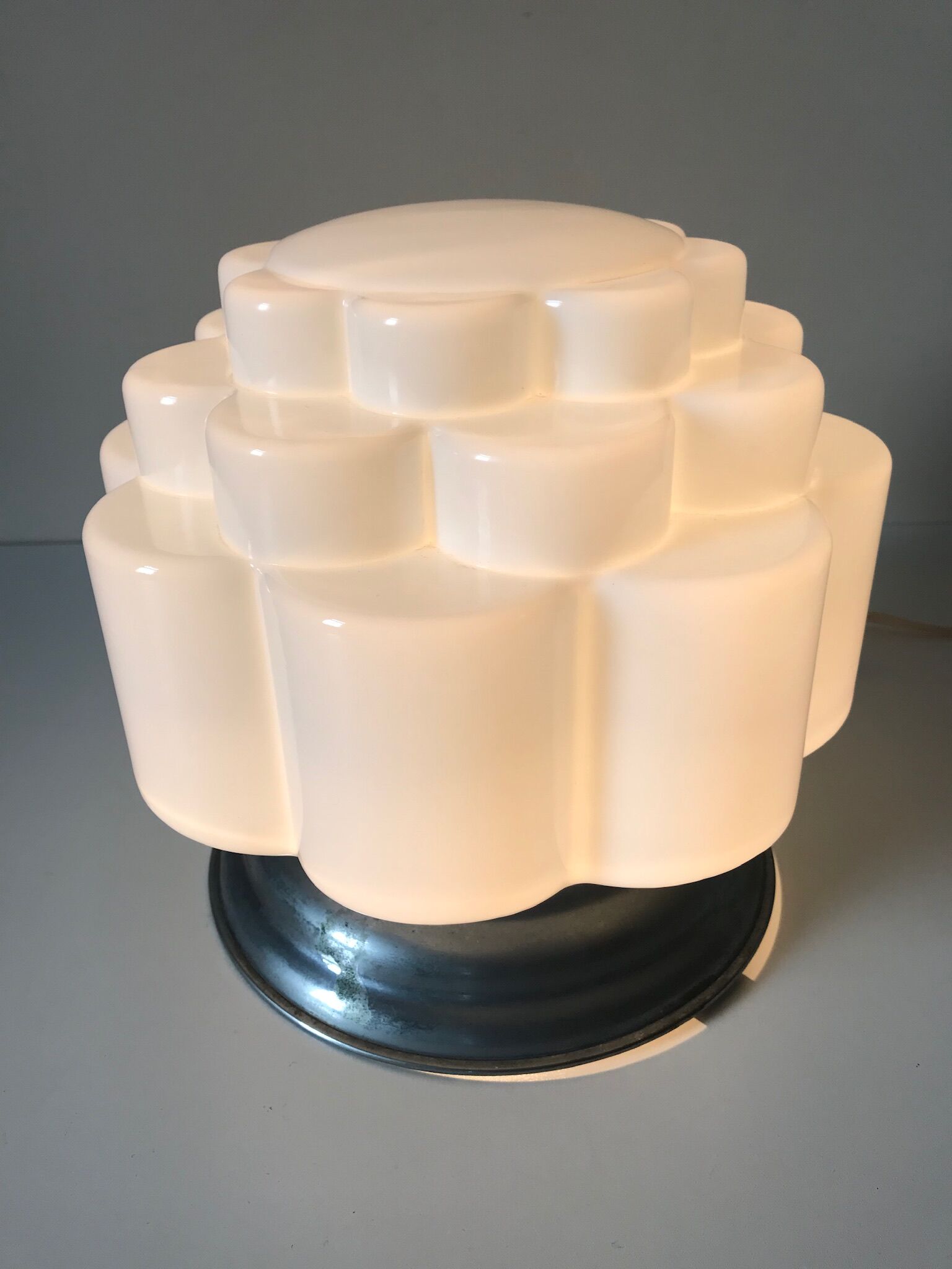 Art deco ceiling light 1940/1950