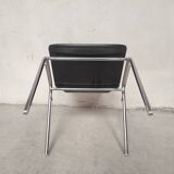 6 chaises plywood et chrome