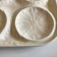 Dish in white gien earthenware
