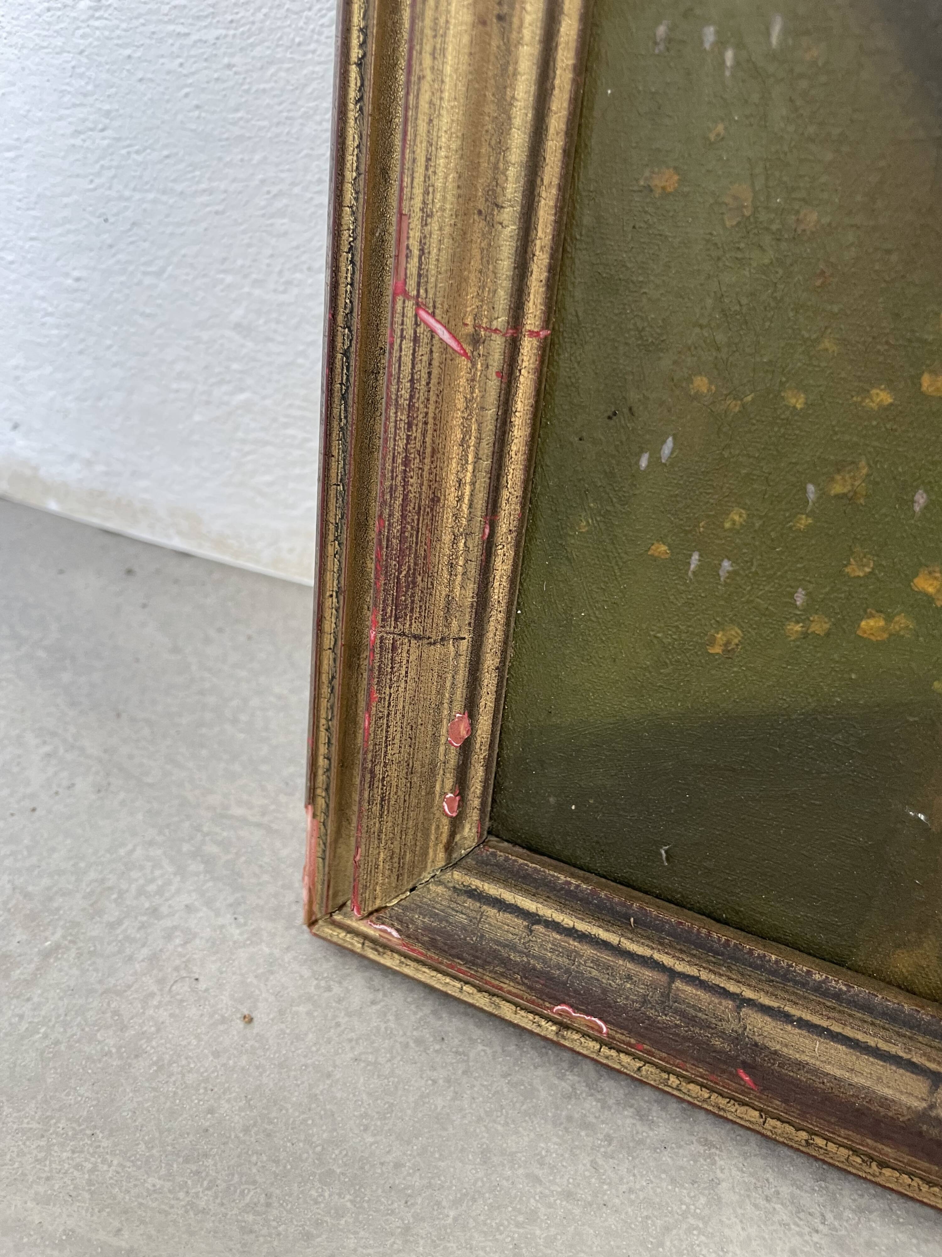 Oil on canvas The Sacred Grove