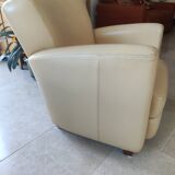 Leather armchair
