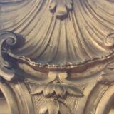 Old large gilded mirror