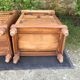 Tables de chevets vintage art deco en noyer