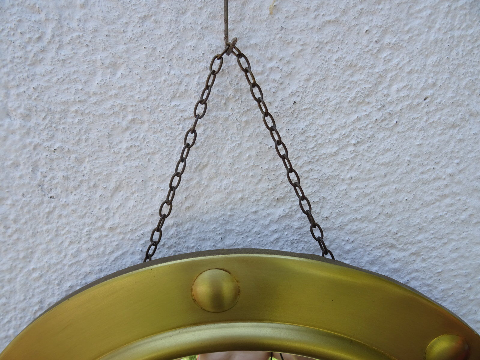 Brass witch mirror 47 cm