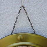 Brass witch mirror 47 cm