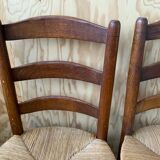 Set of 4 mulched chairs