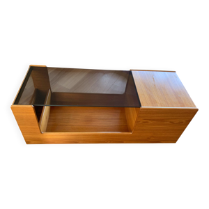 Table basse bar danoise - teck