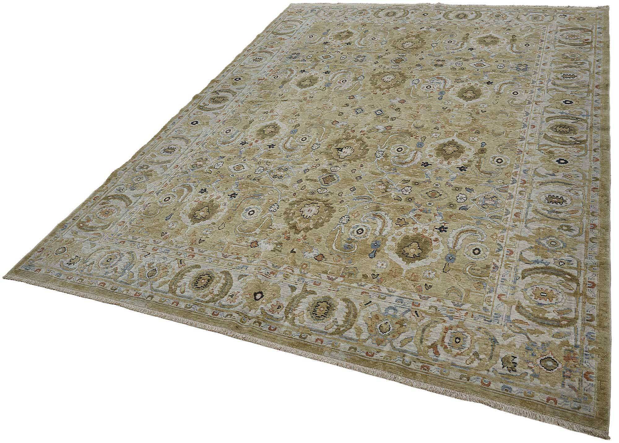 Turkish Handcrafted Loom Oushak Rug 207 cm x 294 cm