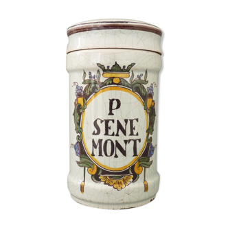 Pot à pharmacie P Sene Mont en céramique