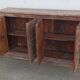 Old wooden sideboard with 4 doors
