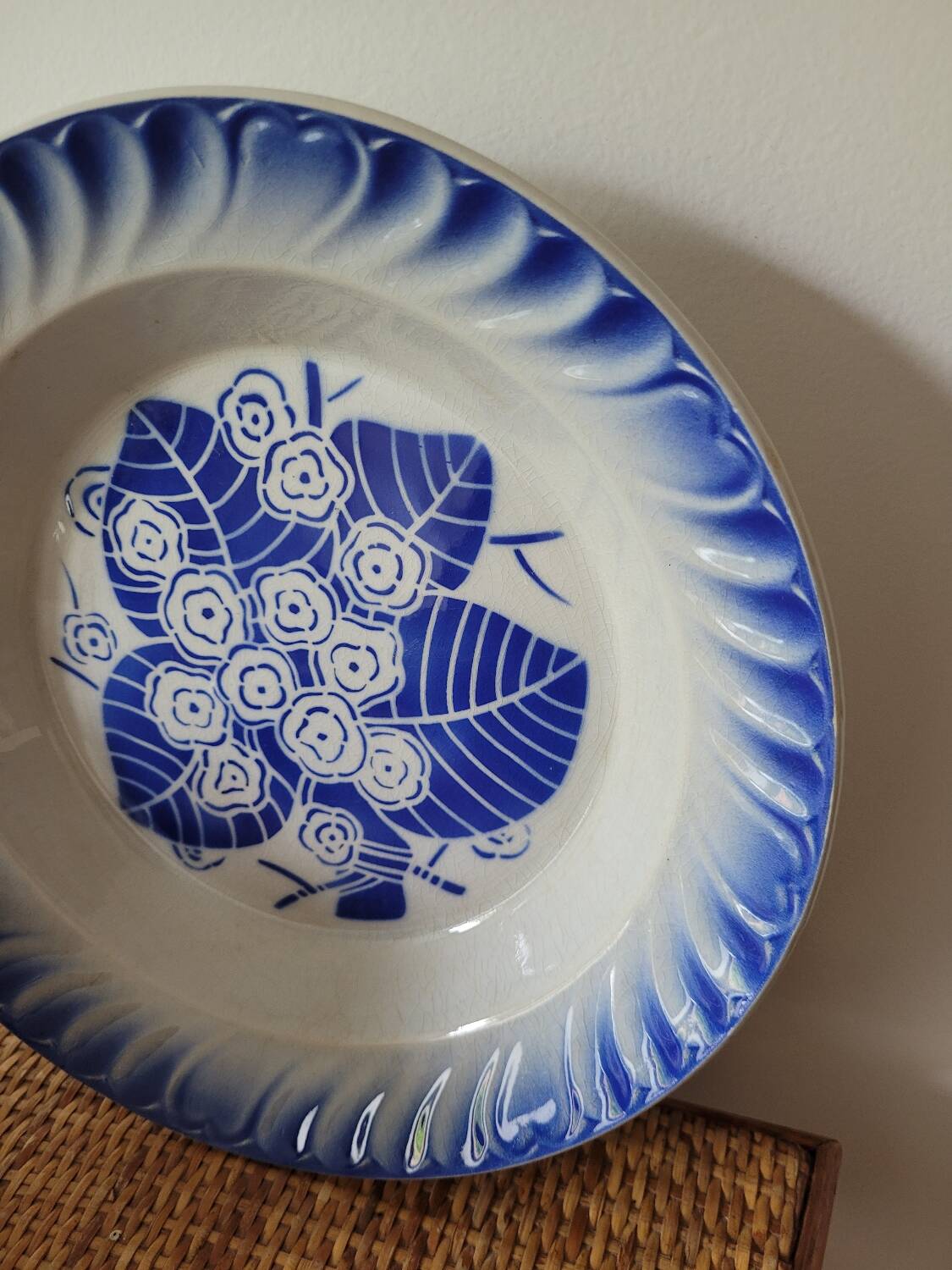 Large K&G Luneville deep dish