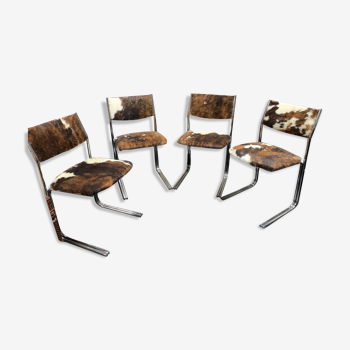 Metal chairs