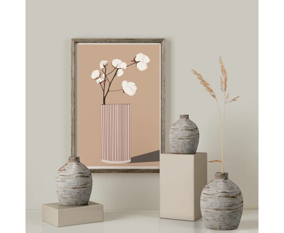 Illustration "Softness of cotton" by Noums Atelier