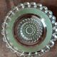 Vintage glass salad bowl