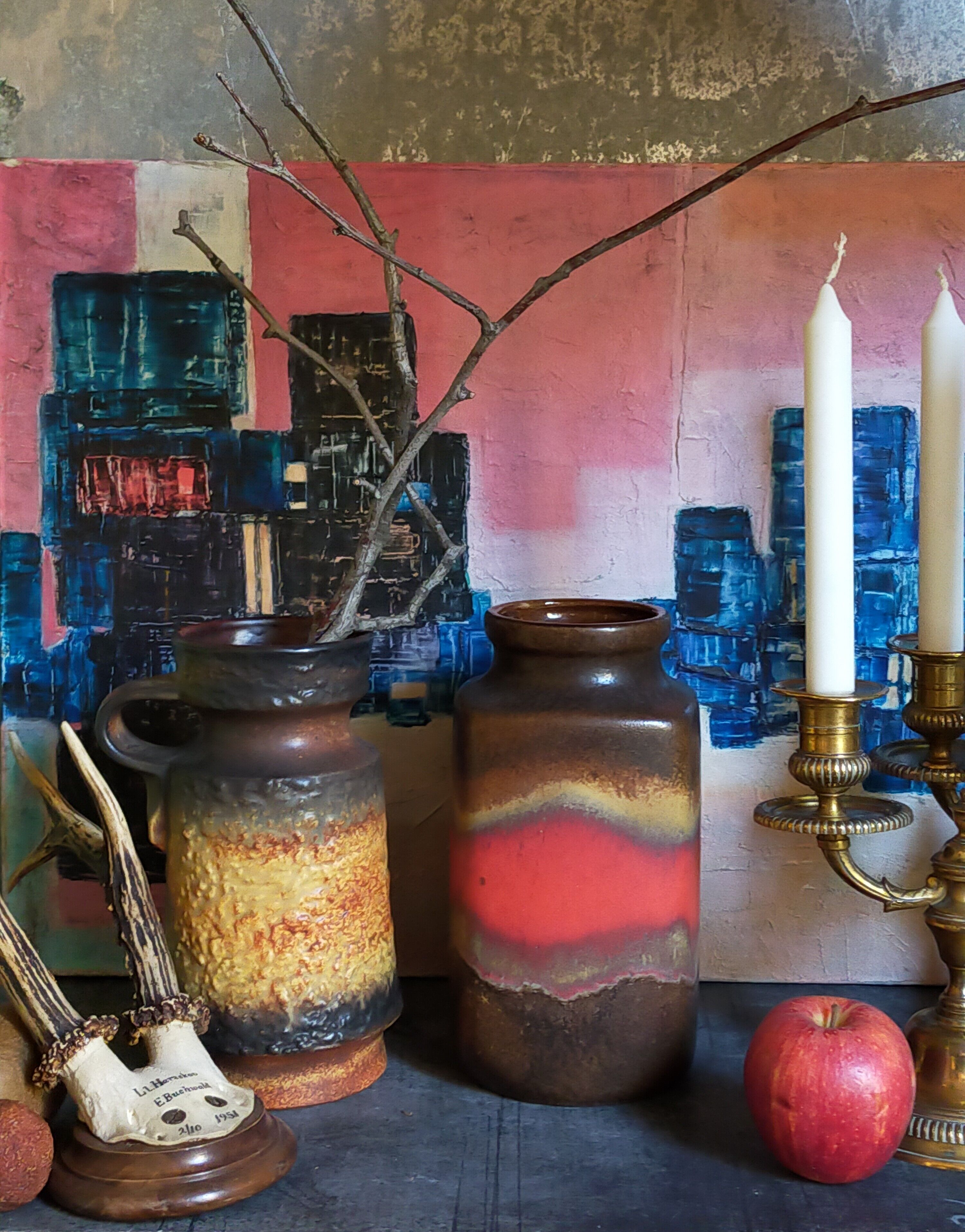 Duo of german ceramics west-germany vintages