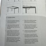 Usm haller advanced desk/table in pearl grey laminate