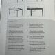 Desk / table USM Haller Advanced in pearl grey laminate