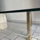 Mid-century travertine coffee table