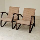 Pair of Art Deco armchairs by Jan Vanek 1930