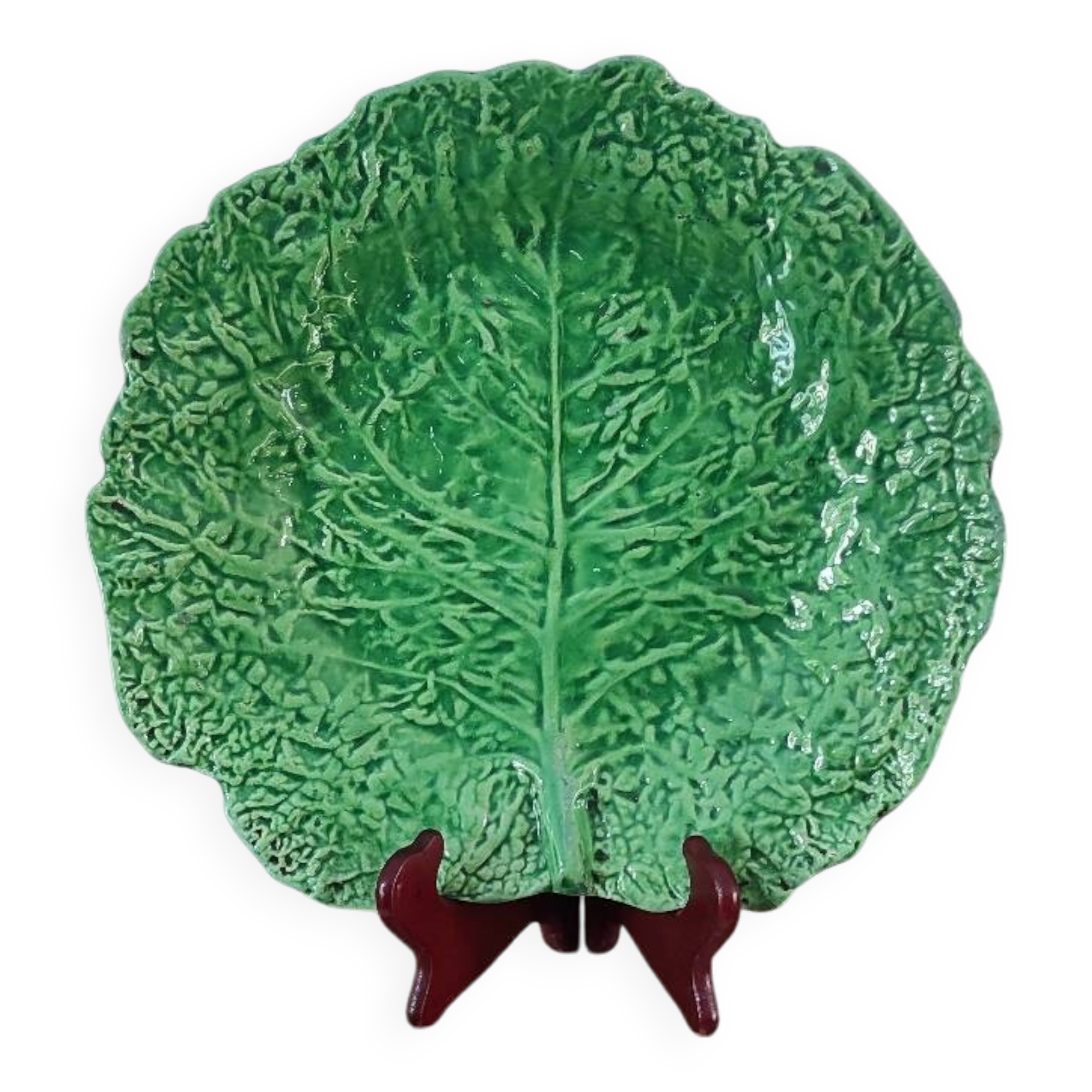 Assiette chou barbotine