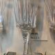 6 crystal champagne flutes from Arques model Versailles