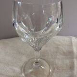 Verres anciens en cristal estampillès