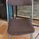 Paire de chaises pliantes Jean Sauvignet