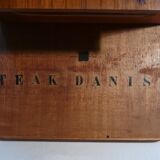 Scandinavian teak coffee table