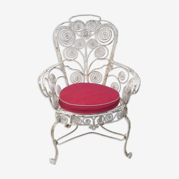 Chabichic wrought iron veranda seat