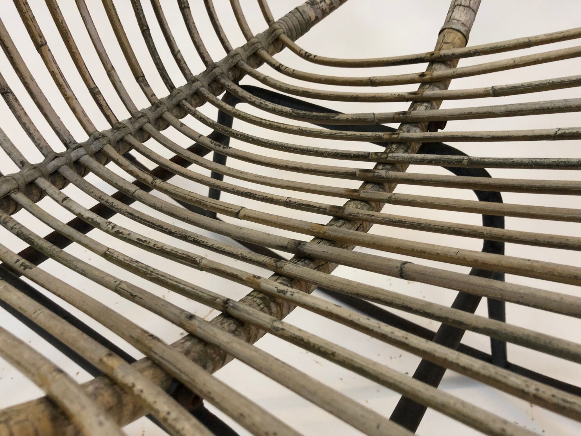 Dirk van Sliedregt Rattan rocking chair Rohe Noordwolde