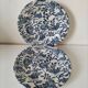 Churchill English Plates Duo – Blue Floral Pattern