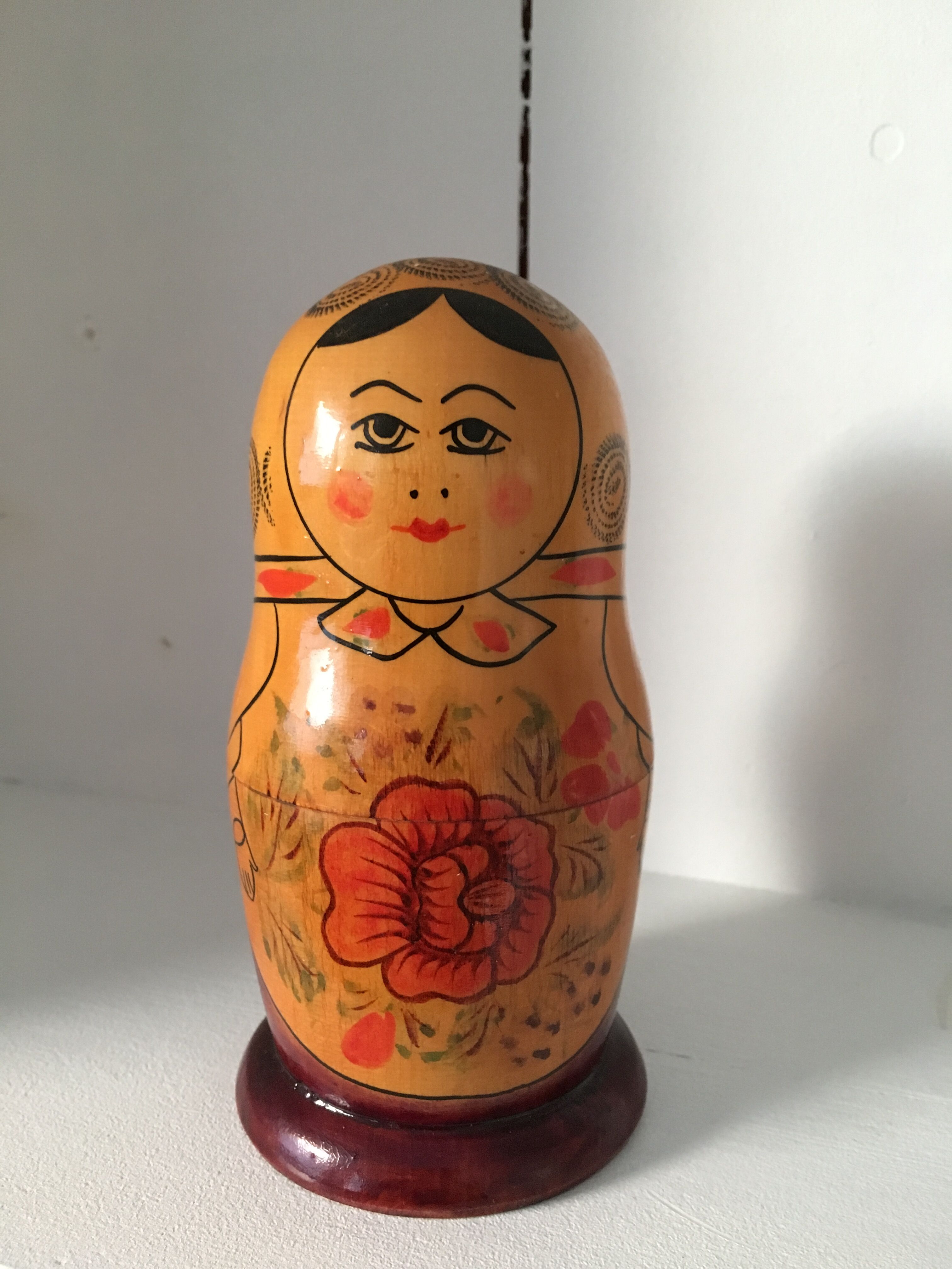 Vintage Russian nesting dolls