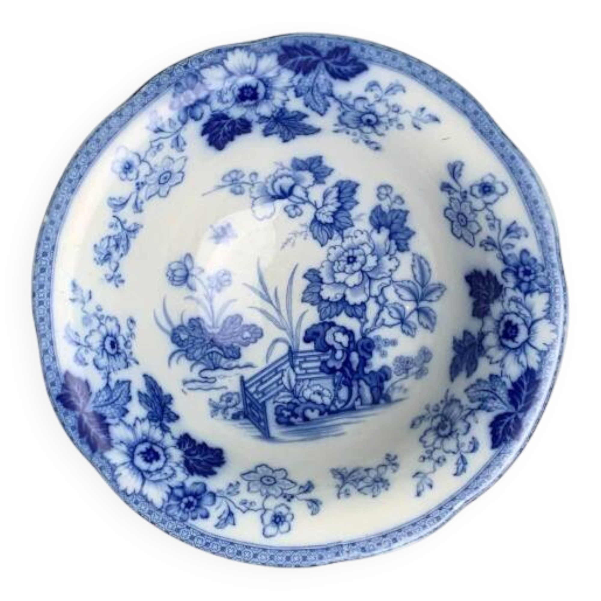 Plat creux, saladier Wedgwood