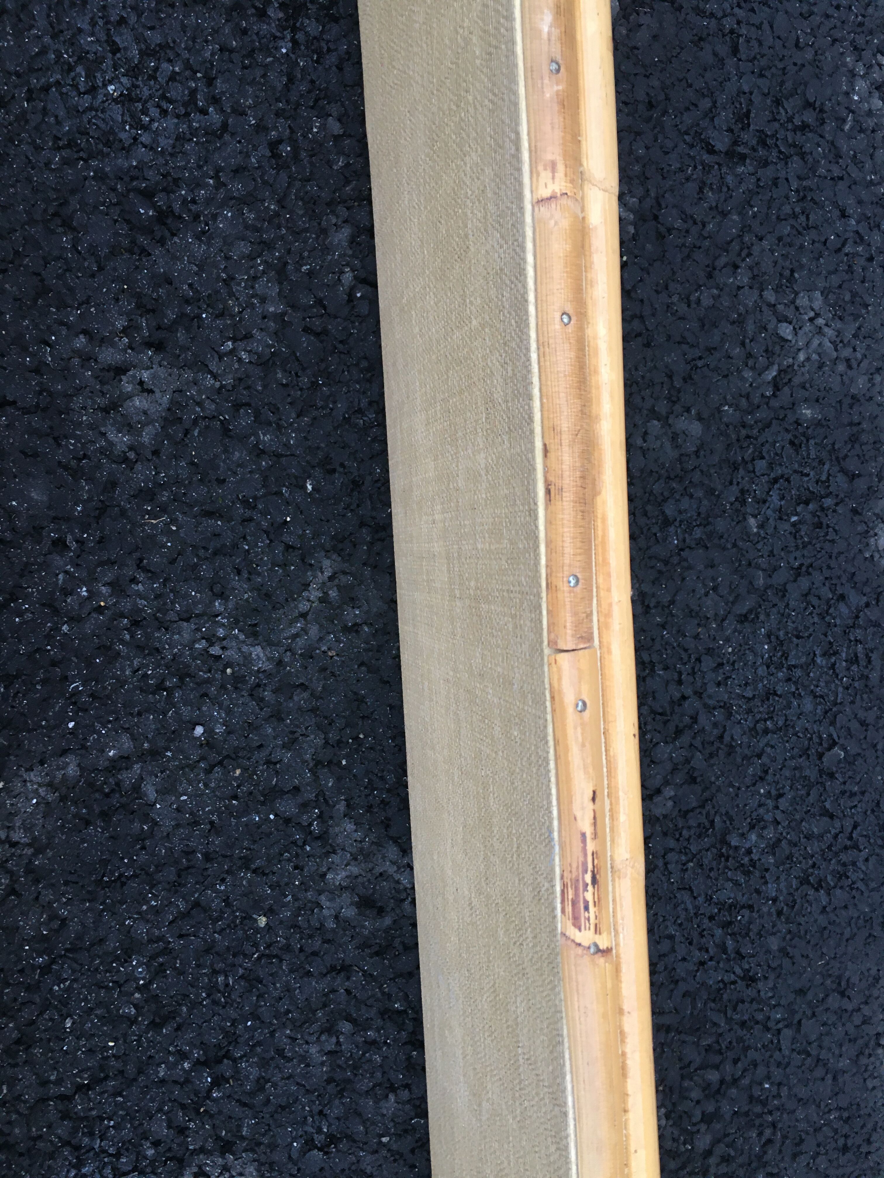 60'S rattan wall shelf