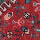Handwoven geometric vintage runner rug long persian carpet -105x300cm