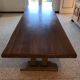 Dining table vintage solid wood refectory