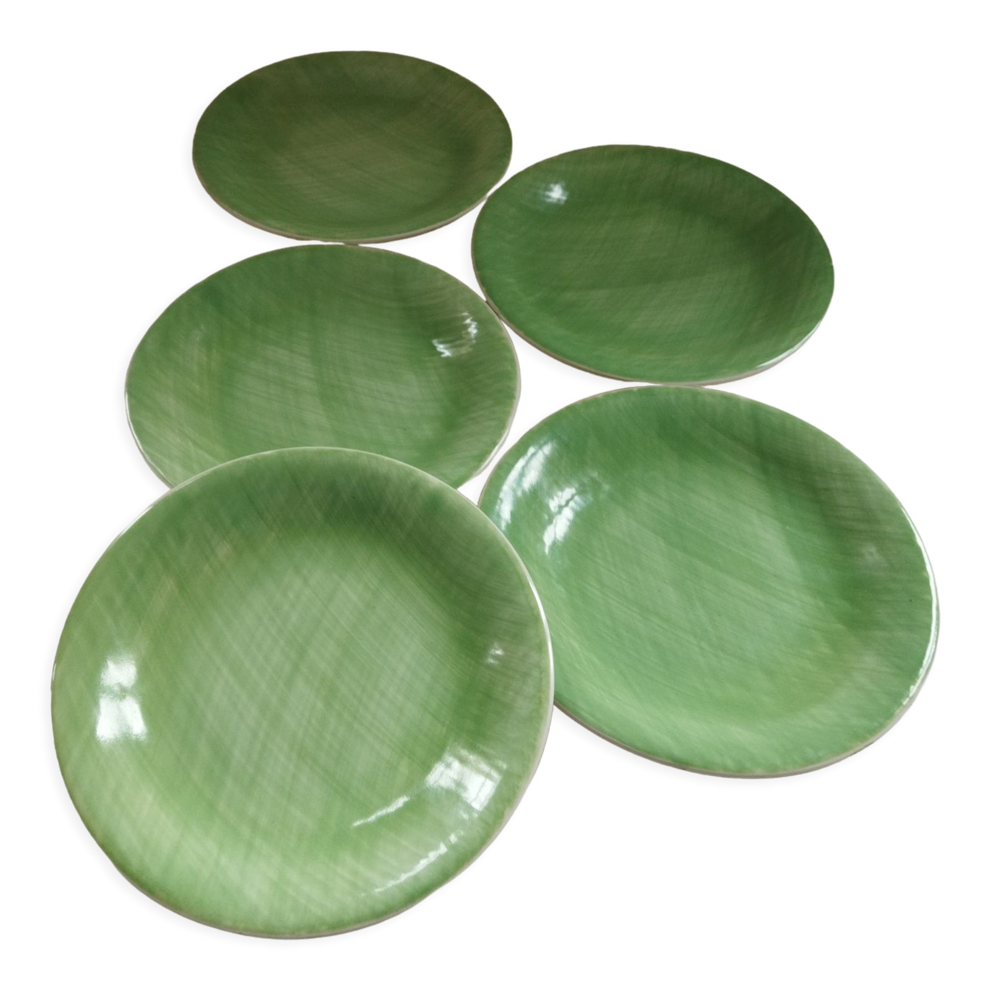 5 dessert plates Salins Mistral