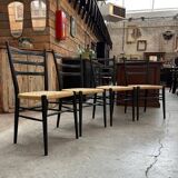 Set of 4 Gessef chairs from the 60s