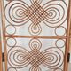 Room divider / screen in rattan, modern Scandinavian style, Swedish, mid-1900s.